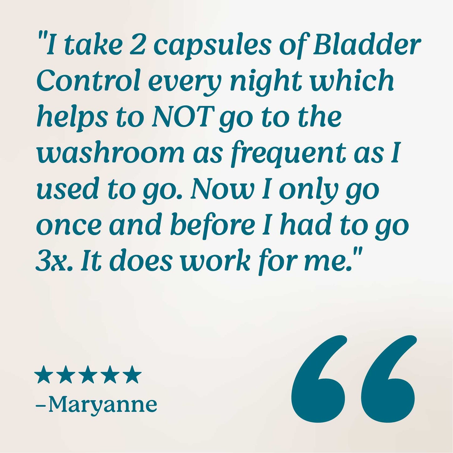 Bladder Control - Utiva