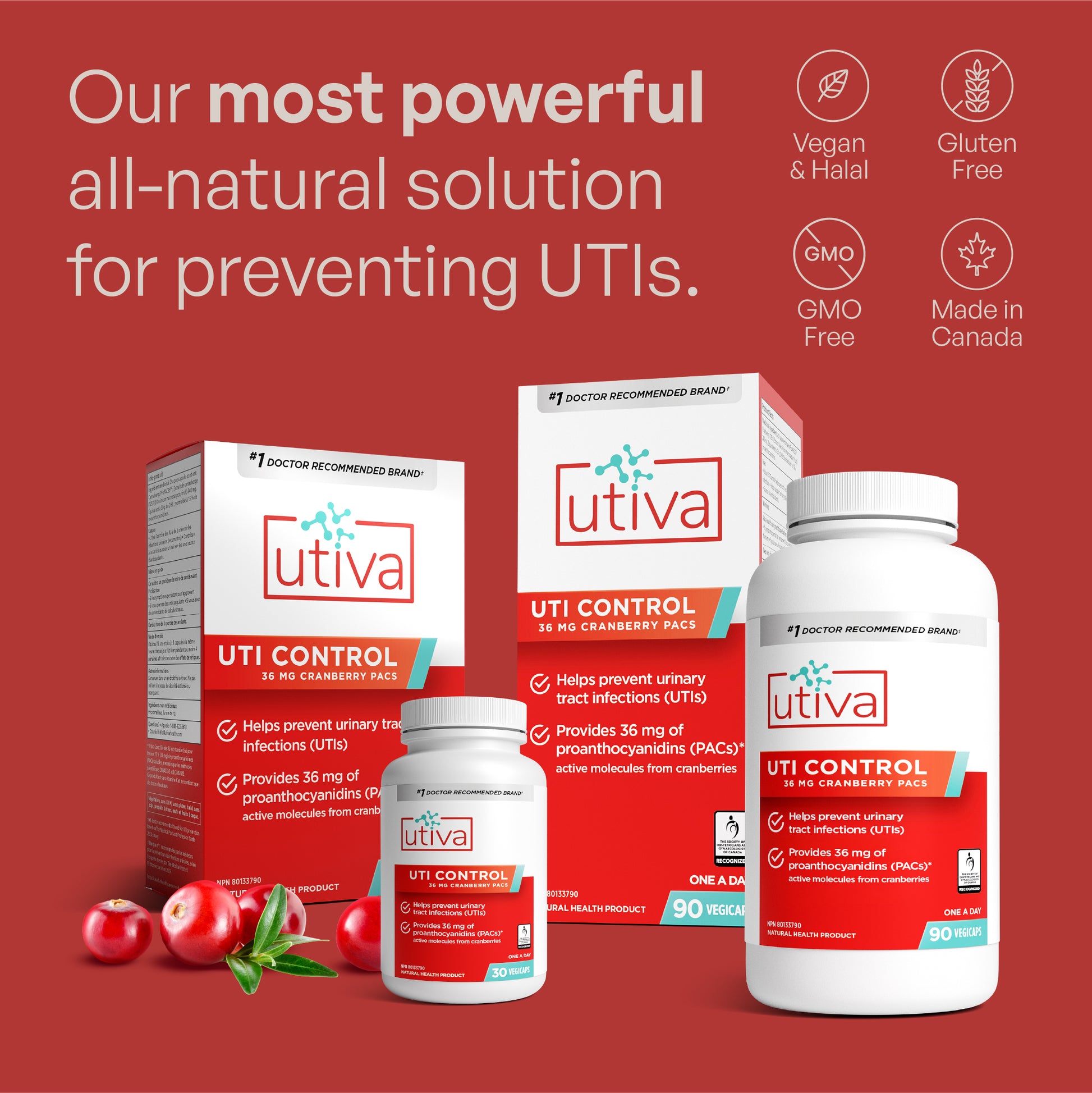 Our most powerful solution for preventing UTIs