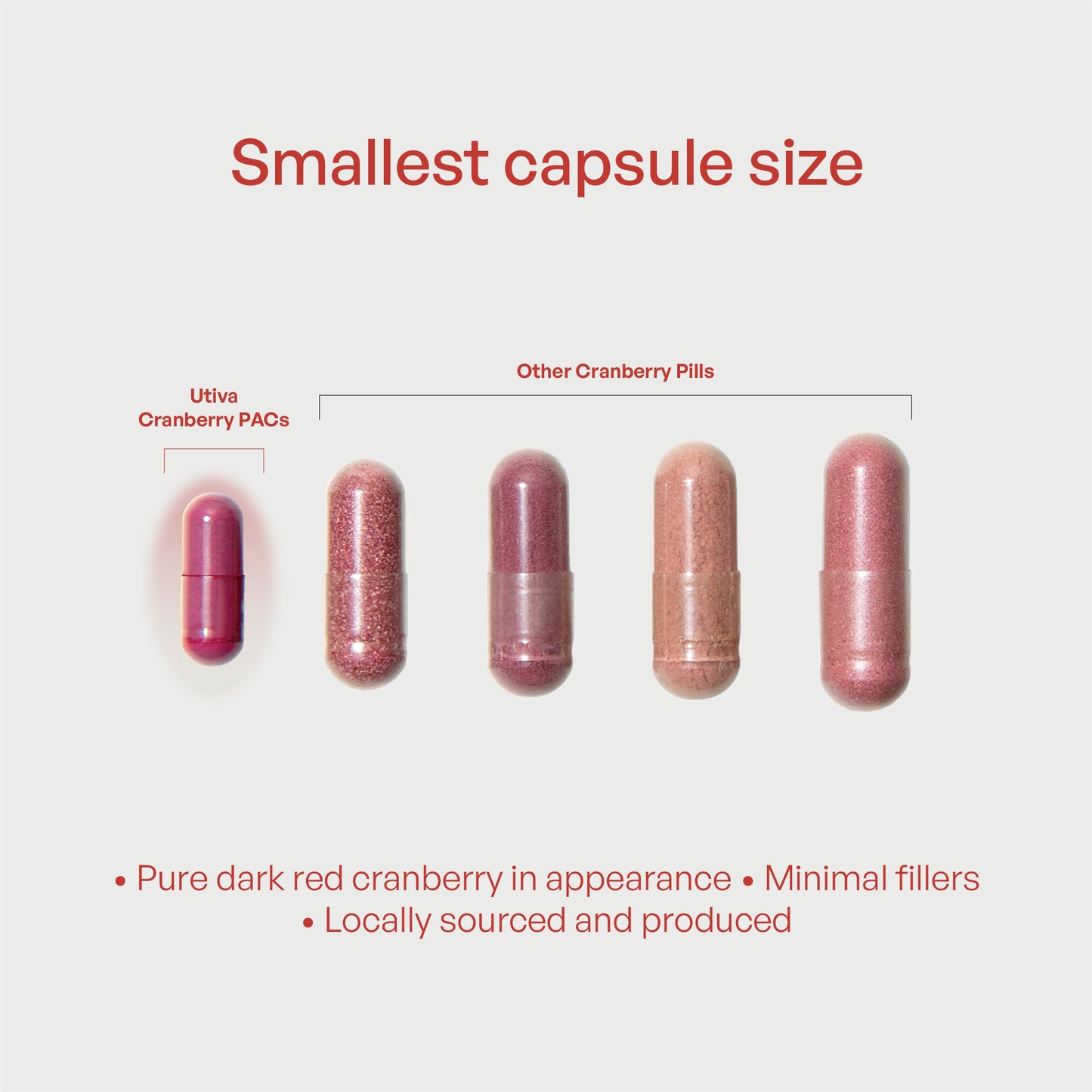 small, convenient, easy-to-take pill